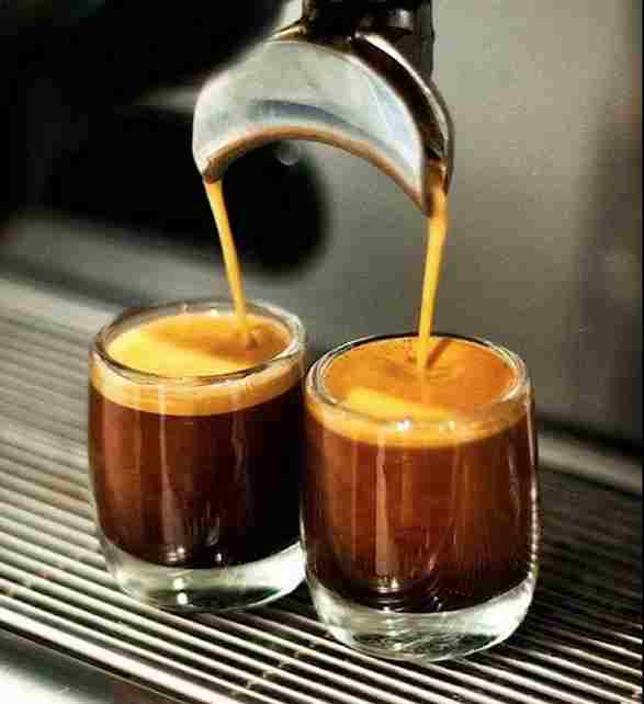 Customers Enjoying Coffee